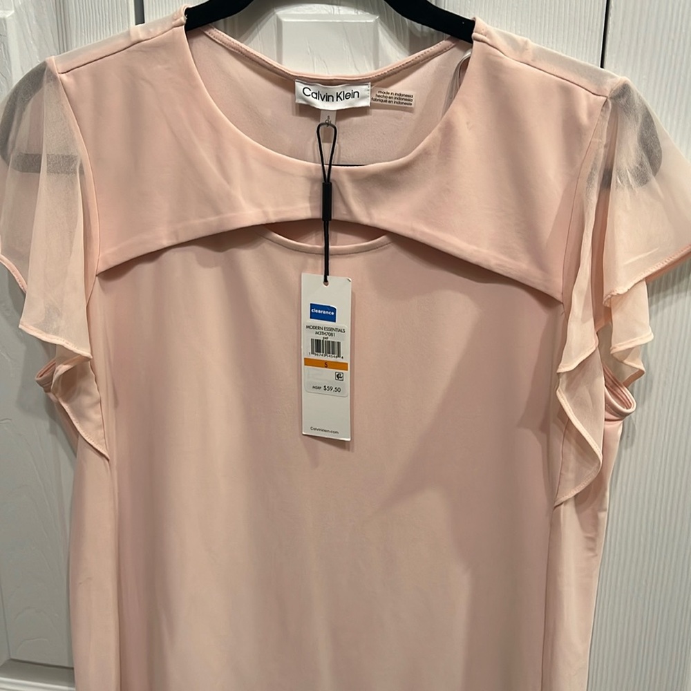 NWT ladies Calvin Klein top